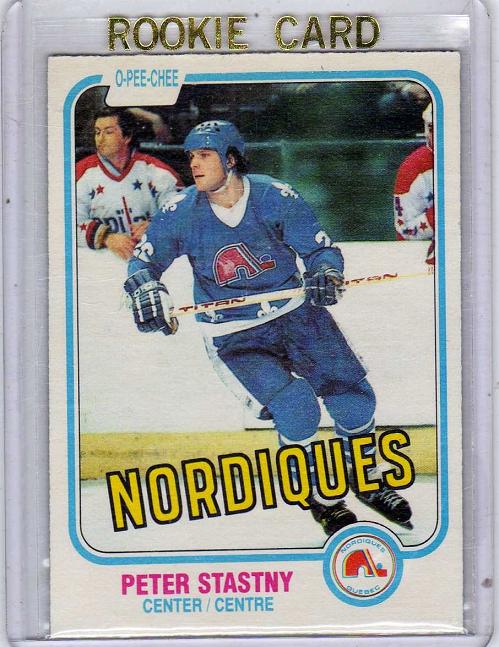 1981 O-Pee-Chee  Peter Stastny Rookie Card #269 - Quebec Nordiques